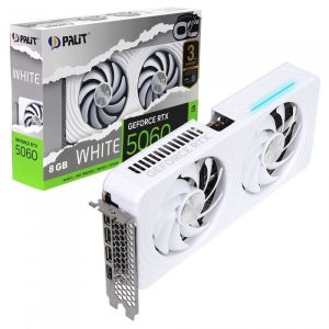 팰릿 PALIT 지포스 RTX 5060 WHITE OC D7 8GB 이엠텍 VGA 그래픽카드