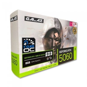 갤럭시 GALAZ 지포스 RTX 5060 EX WHITE OC D7 8GB VGA 그래픽카드