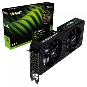팰릿 PALIT 지포스 RTX 5060 DUAL D7 8GB 이엠텍 VGA 그래픽카드