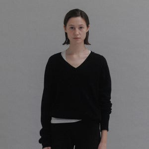 [낫띵리튼] Hany cashmere knit (Black)