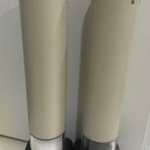 레꼴뜨 솔트 페퍼 전동 그라인더 자동 소금 통후추 2개 1세트(크림화이트)
