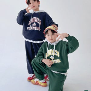 [MADE] 포텐셜 후드 상하세트, 남자아이 아동복 유아 의류 어린이 키즈 주니어 초등 남아옷 쇼핑몰 베리클로젯