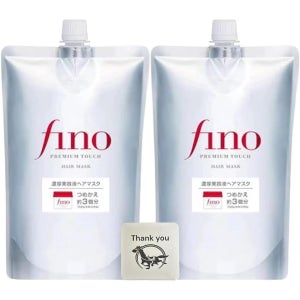 피노 FINO 프리미엄 터치 헤어마스크 트리트먼트 세럼 리필 700g 2개 세트