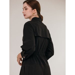 [막스까르띠지오] 플리츠 클래식 롱원피스