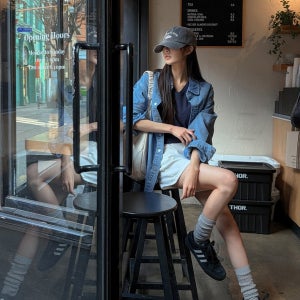 [3천장돌파/무료배송]코트렌 데님 셔츠