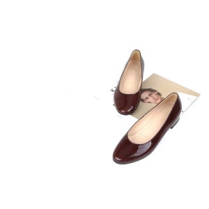 [성수동수제화] 전체 쿠션 발편한 에나멜 단화 1134, 피스오브럭