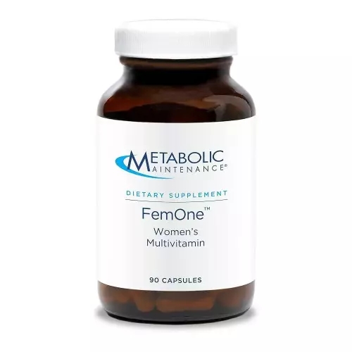 Metabolic Maintenance FemOne 철분이 함유된 멀티비타민 - <b>비타민 A</b>, B12, 물 및 비오틴, 생식 및 건강 함