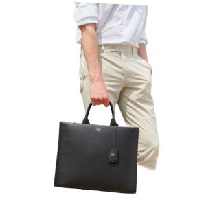 [닥스 액세서리] 닥스 블랙 솔리드 서류가방 DBBA5FE24BK
