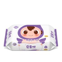 순둥이 엠보싱 프리미엄 물티슈 리필형 70매