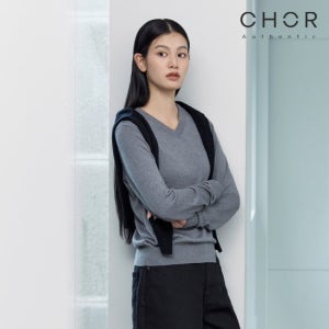 코어 어센틱 25FW 실크 브이넥 니트 3종 TV상품