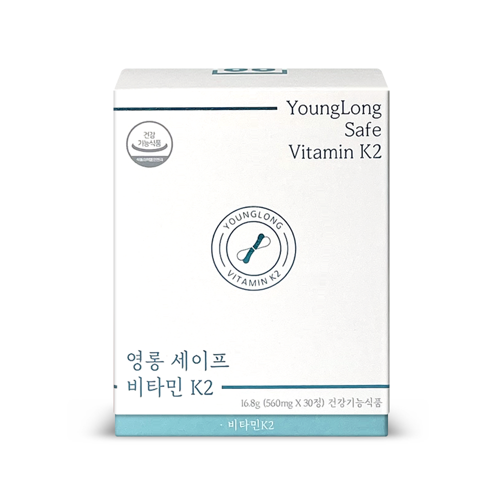 내츄럴엔 영롱 세이프 <b>비타민K</b>2 560mg x 30정, 2개