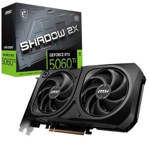 MSI 지포스 RTX 5060 Ti 쉐도우 2X OC 플러스 D7 16GB