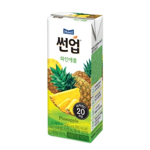 푸드웰 썬업 파인애플 주스