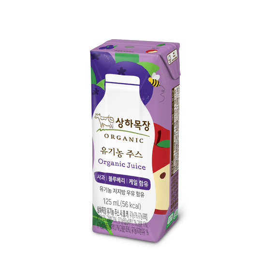 상하목장 유기농 주스 사과 블루베리 케일 성분 분석