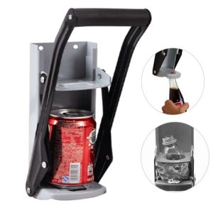 [소원마켓] 캔압축기 맥주캔 페트병 정리 캔분리수거