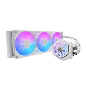 쿨러마스터 MASTERLIQUID 360 ATMOS II VRM Fan CPU수랭쿨러 화이트