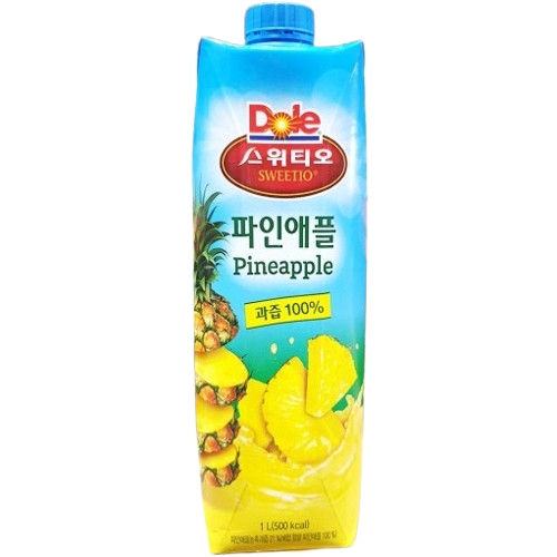 연세우유 DOLE 스위티오 파인애플 주스
