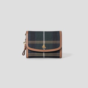 [빈폴 액세서리] 빈폴 헤릿 3단 반지갑 - 네이비 (BE57A4M32R)