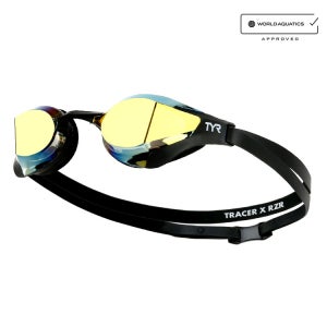 티어 트레이서-X RZR 미러 수경 골드블랙 [LGTRXRZM 751 FINA인증]