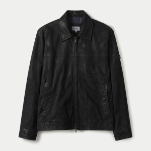 [시리즈][SERIES]양가죽 오일 워싱 트러커(SAUDW25101BKX)