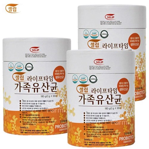<b>셀립</b> 라이프타임 가족유산균 90포 3통 생유산균