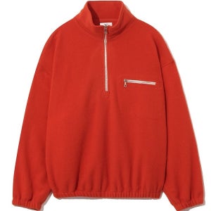 리에르 오렌지 폴라 플리스 맨투맨 NFL1 X02 - NATURAL FLEECE ORANGE FLEECE
