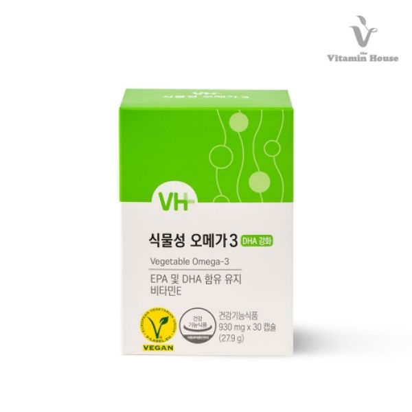 비타민하우스 비타민하우스 식물성 <b>오메가3</b> 930mg x 30캡슐