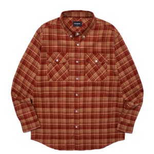 [위캔더스] CHECKERED SHIRT (BURGUNDY) WS2502SH01BU