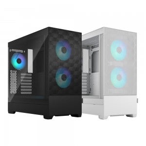 Fractal Design Pop Air RGB Clear 강화유리 (화이트)