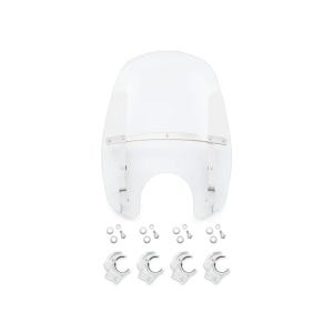 할리데이비슨 18인치 윈드 스플리터 탈부착형 컴팩트 윈드실드 - 클리어 (스탠다드&스트리트 밥&로우라이더)