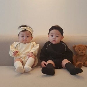 BB 블랙크림슈트(헤어밴드세트), 북유럽여자아기옷 베이비 예쁜영아옷