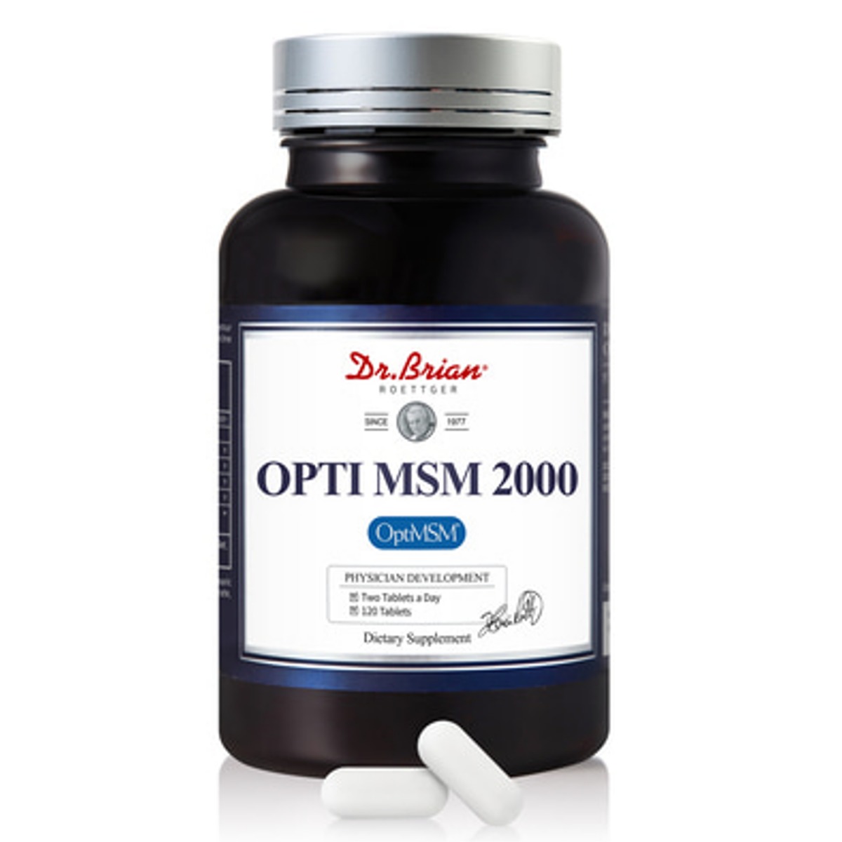 관절수액 무릎 연골엔 MSM 옵티 2000 1300mg 대용량  2개  120정