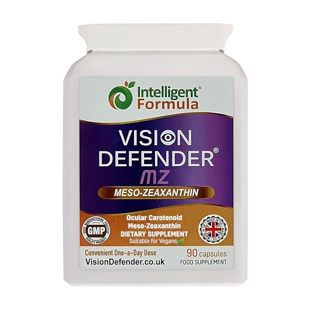 VisiON 온 Defender Meso <b>Zeaxanthin</b> 비건 눈 보충제 MZ 안구 건