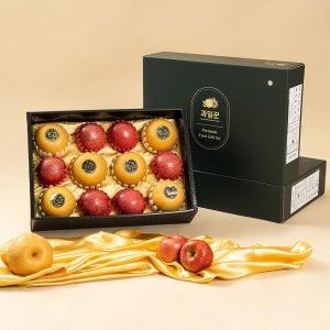 과일꾼 [추석 명절선물] 사과배 혼합 과일선물세트 3호(6kg 사과6/배6) 과일선물세트