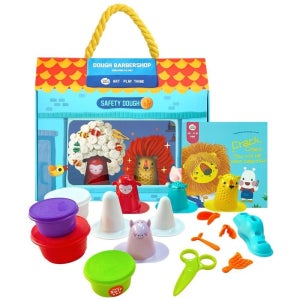 말랑이장난감 동물미용실놀이 클레이세트 찰흙 조물딱 액체괴물 완구