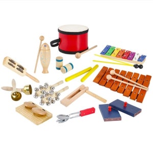 협동심발달 합주용 리듬악기세트 16종 사회성 어린이집 유아교구 학교