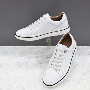 남성 클래식 레더 스니커즈 Y2HH50FS07 WHITE 2SA_JJ