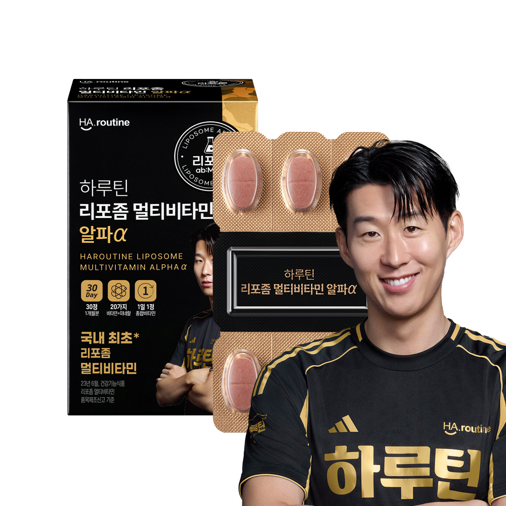 하루틴 리포좀 멀티비타민 알파 1100mg x 30정, 6개
