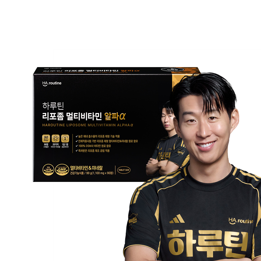 하루틴 리포좀 멀티비타민 알파 1100mg x 90정, 1개