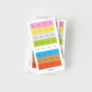 [오에이비] topic sticker 주제 불렛저널 스티커