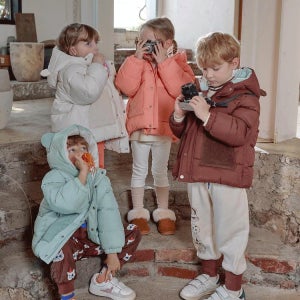 [래핑차일드]애니멀 패딩 점퍼 (84C29-114-01) D1C9XX03714