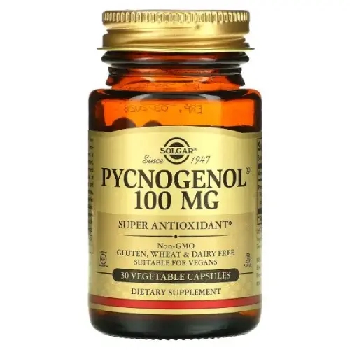 Solgar (솔가) Solgar, Pycnogenol, 100mg, 베지 캡슐 30정