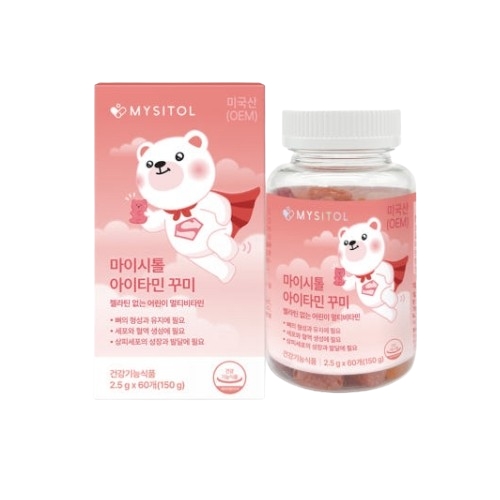 마이시톨 아이타민 꾸미 2.5g x 60구미, 1개
