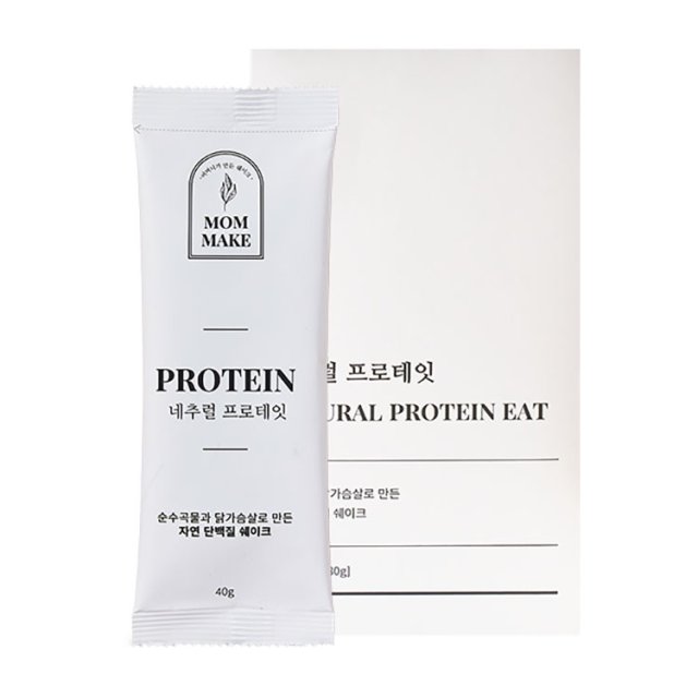 맘메이크 네추럴 프로테잇 40g 7포, 5개