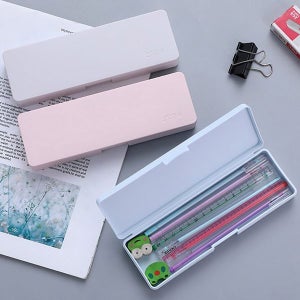 [컬렉션] 심플 사각 필통 플라스틱 하드 펜케이스_m20250820ad8fdd005