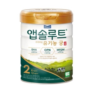 매일 앱솔루트 프리미엄 유기농 궁 2단계 (800G)