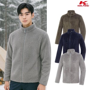 [콜핑] 콜핑 남성 겨울 소프트터치 보온 등산 후리스 자켓 KSC064TJ3M