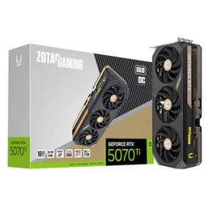 ZOTAC 지포스 RTX 5070 Ti SOLID OC D7 16GB 게이밍 그래픽카드
