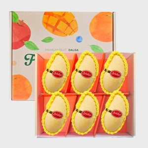 고당도 태국 골드 망고 선물세트 6입(1.9KG) 8입(2.5kg)
