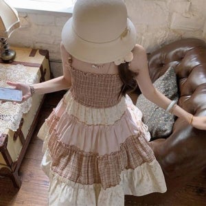 [로디] [오늘출발] 캉캉 플라워 나시 원피스 러블리룩